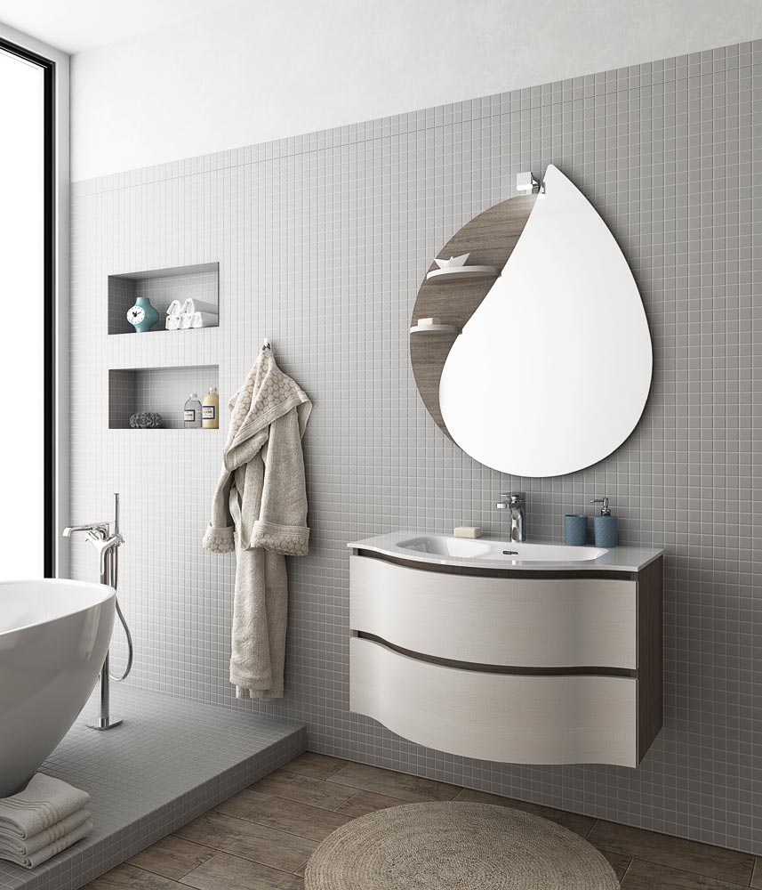 Creating A Classy Bar Cart Mobili da bagno collezione Urban Monoblocchi
