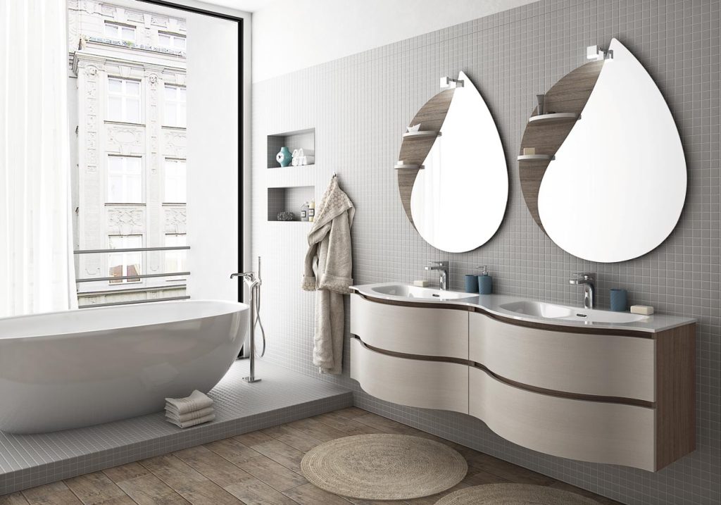 Mobili da bagno moderni collezione urban componibile for Arredamento moderno design