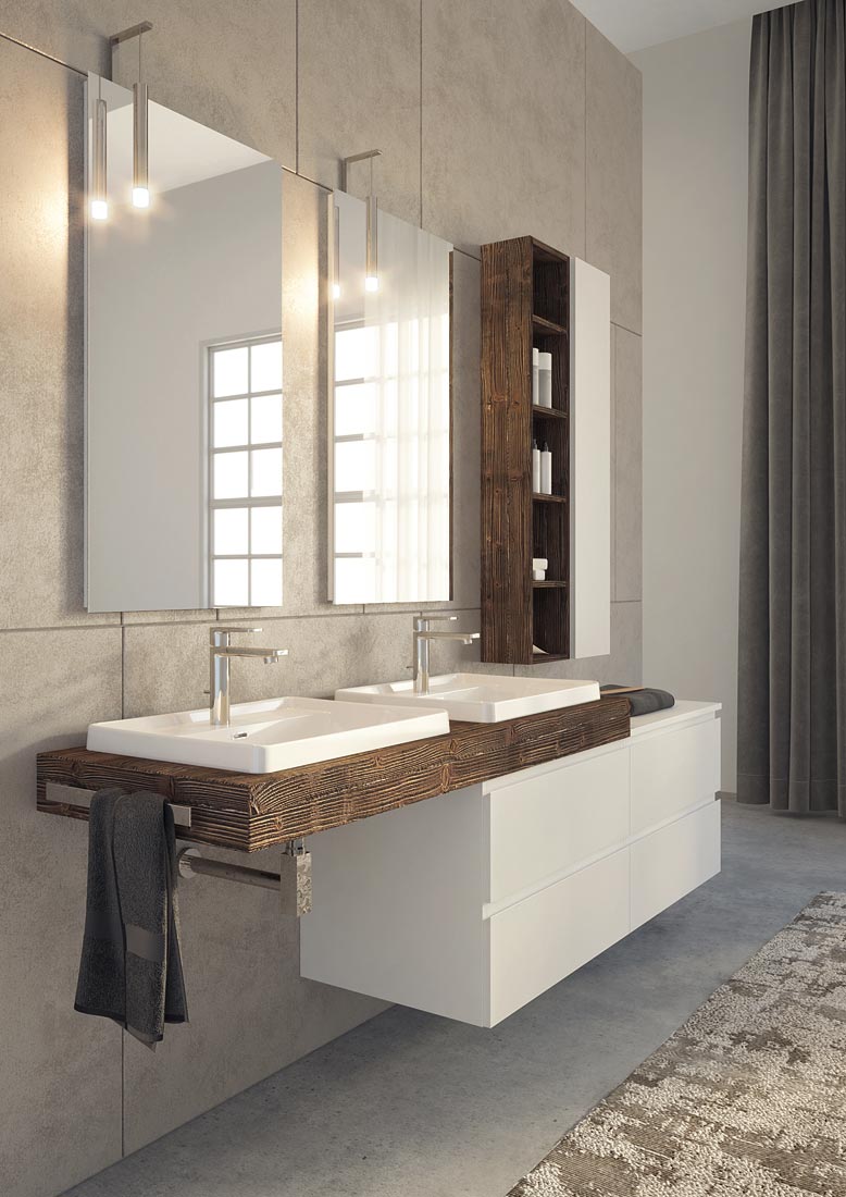 Realizziamo bagni moderni e bagni classici for Il mobile arredamenti